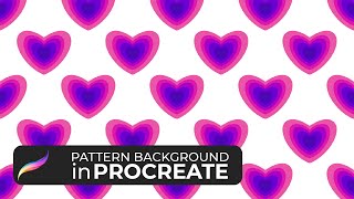 Download Lagu Draw Heart Pattern Background in Procreate #Shorts MP3