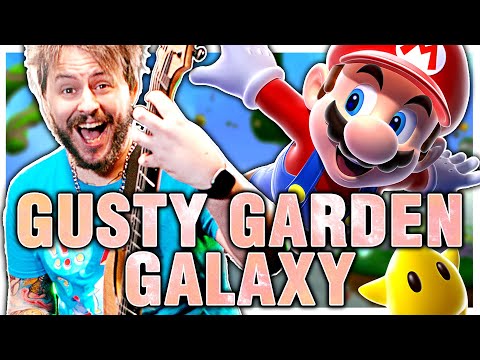 Super Mario Galaxy - GUSTY GARDEN GALAXY Metal Guitar Cover | FamilyJules