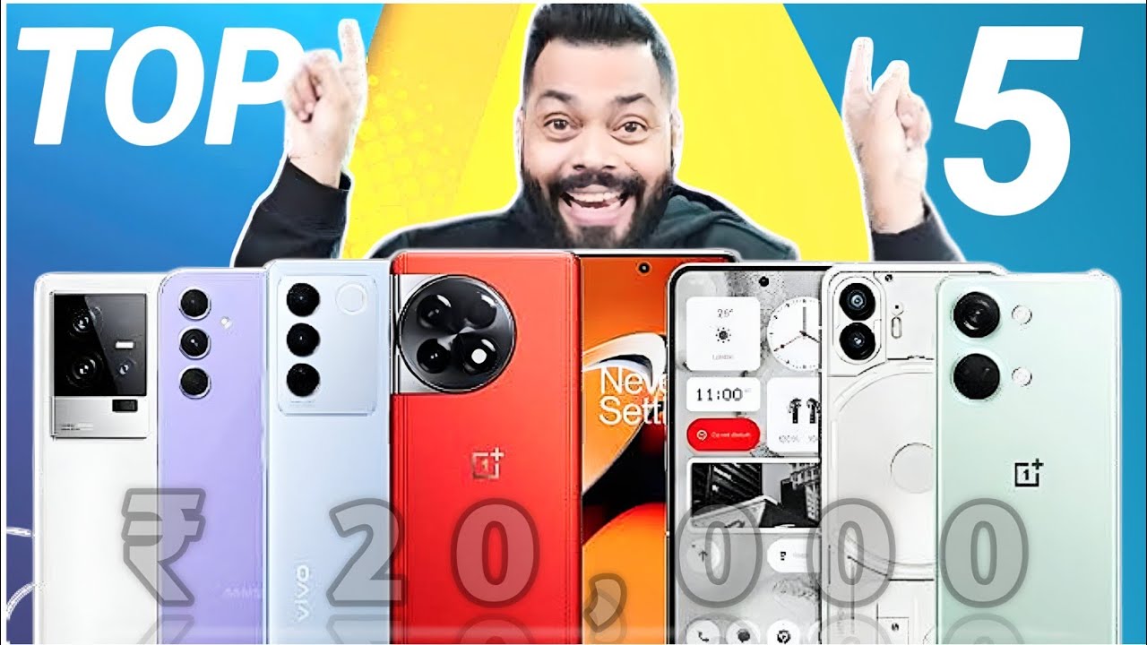 Top 5 Best SMARTPHONES Under ₹ 20000 🔥 | All Rounder - YouTube