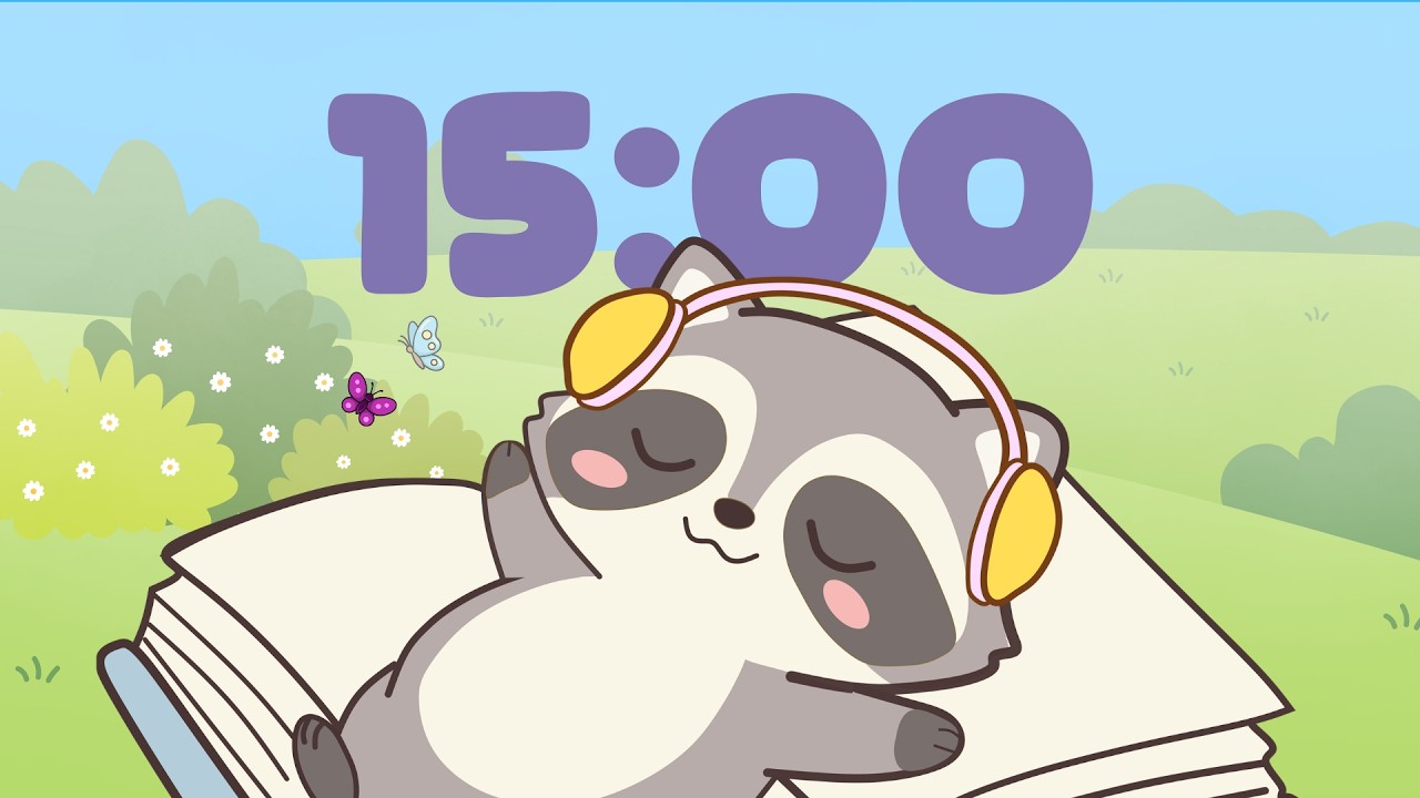 15 Minute Timer ⏰ Study Timer for Classroom Focus 🎶 Calming Music - YouTube