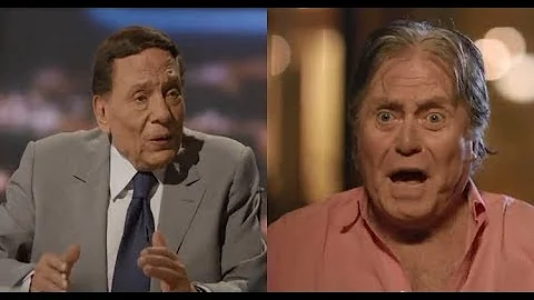 لما تلاقي صاحبك اللي ملوش فيها بيتكلم في التليفزيون 😳 ... رد فعل حسين فهمي على عادل إمام - العراف