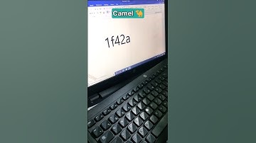 Camel 🐫 Symbol Shortcut Key #shorts #computer #youtubeshorts #trendingshorts