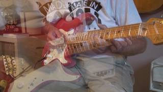 Video thumbnail of "Don't get around much anymore. Hank Marvin cover. Free Tabs.BT available."