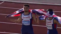 Tommy Ramdhan 20.57 - Men's 200m Final - European Junior Athletics Championships Eskilstuna 2015