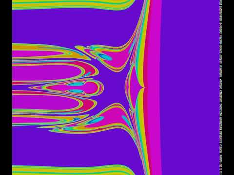 Animated fractal in Blender - asymmetric blubber fish