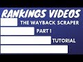 Make Your Own Rankings Video Tutorial Part 1