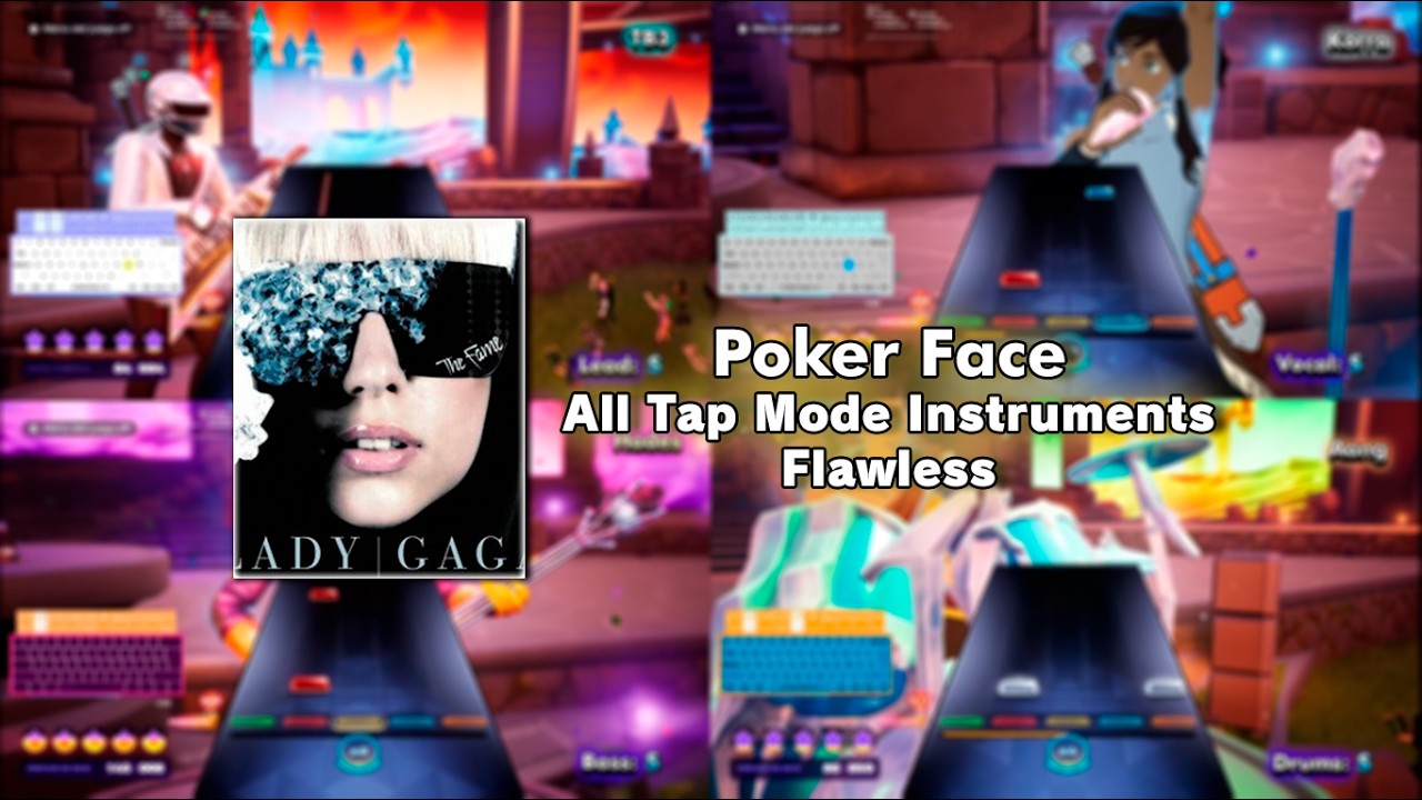 Fortnite Festival S13 - ''Poker Face'' [Expert All Instruments FC - Flawless]