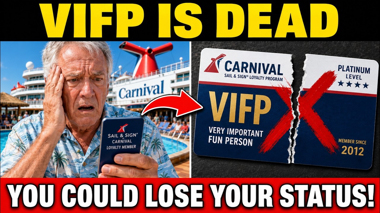 Carnival Just Killed VIFP — And Cruisers Are Losing Status Because Of It!