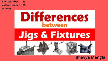 #shorts | Difference Between Jig and Fixture | IATF 16949 | Bhavya Mangla | English