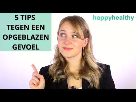 Video: 3 eenvoudige manieren om een opgeblazen gevoel na het eten te voorkomen