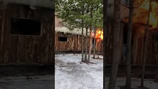 В Брянской области сгорело жилье мигрантов на полутайном производстве