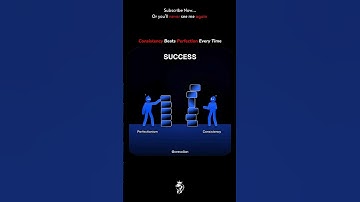 Consistency Beats Perfection Every Time 🥶 | #Consistency #Perfection #SuccessMindset #Shorts