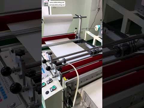 Sticker Lamination Slitting Edge Trimming Cut To Sheet All In One Output Roll Process Tool