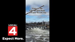 Dam failure fears grow in Cheboygan as water levels surge