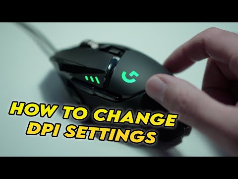 Video: Bagaimana cara menurunkan DPI pada Logitech g502 saya?
