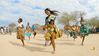 Talamajamba Angola Natural & Cultural Diversity: Community & Wildlife dance local Omboio song