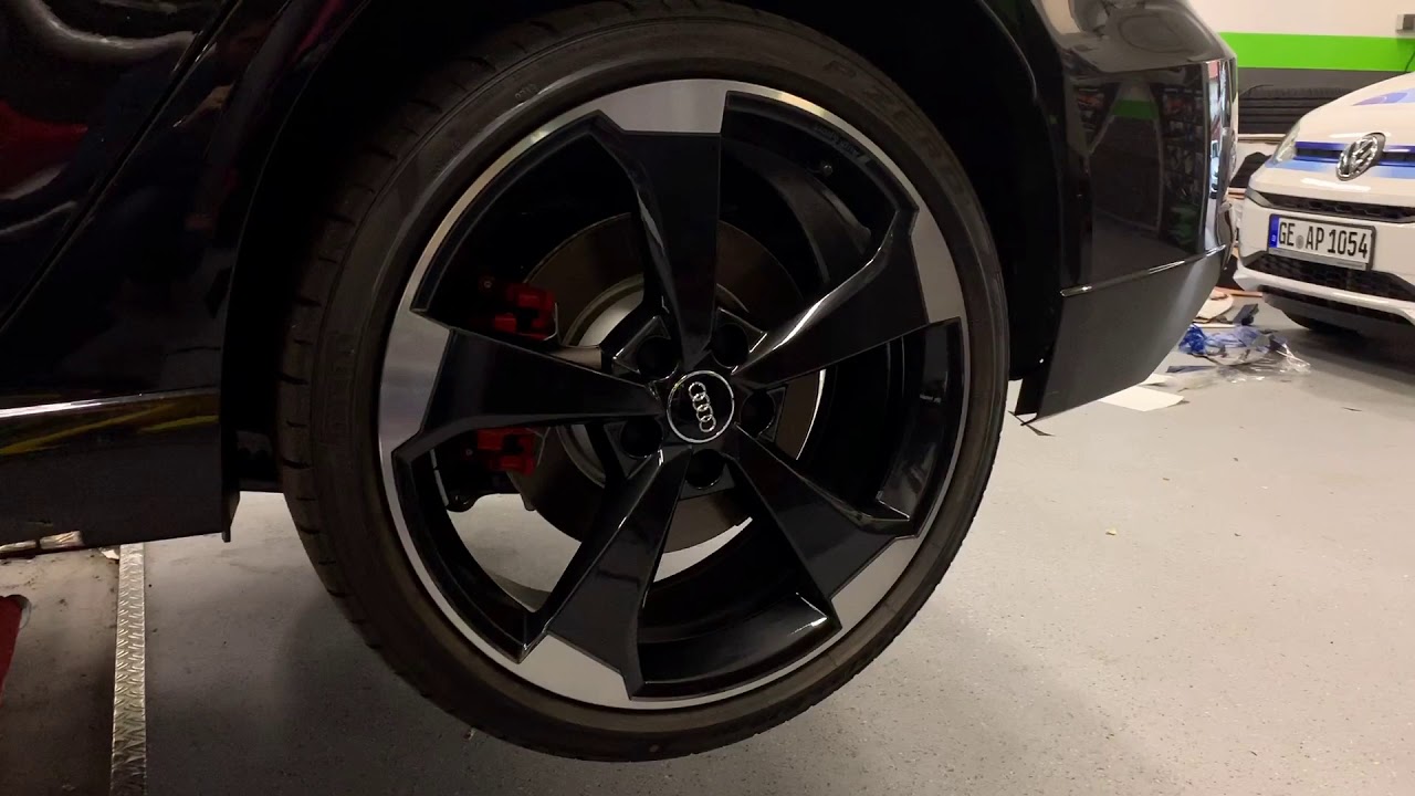 Felgenfolierung mit Folie eignet sich auch für Oberflächenschutz, rückstandsfrei entfernbar