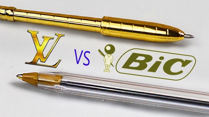 $100 GOLD GUCCI PEN vs $0 BALLPOINT PEN: Which Is Worth The Money