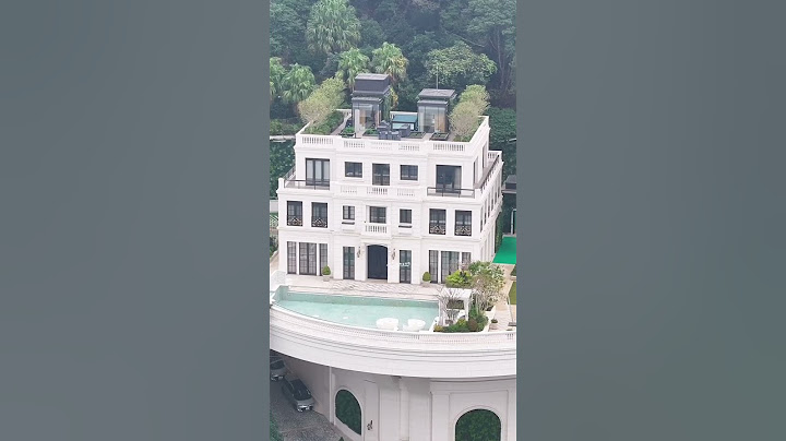 亚洲股神 李兆基香港的超级豪宅，由三栋大别墅组成，高空俯瞰，像是扬帆起航的船#李兆基#香港#房子