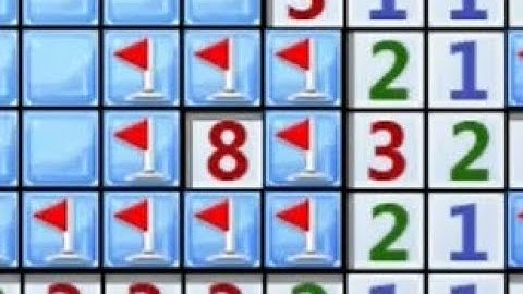 Getting an 8 in Minesweeper