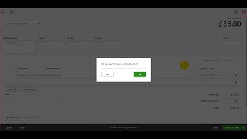 QuickBooks Online Tutorial - Part 11 - Adding Supplier/Purchase Invoices
