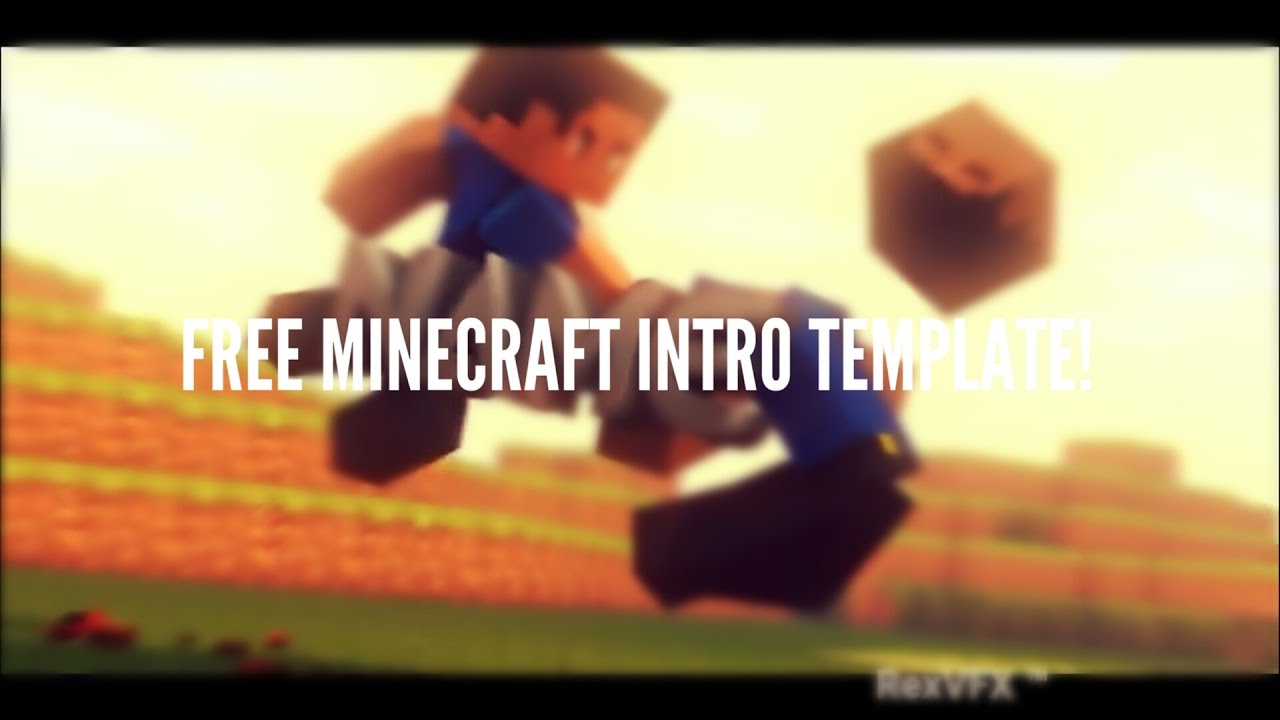 Free Amazing Minecraft Intro Template [Cinema 4D/After Effects] #4 ...