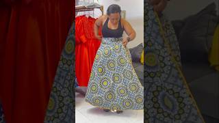 How to tie Ankara zulu skirt #latestafricaprint #africanclothing #africanclothing