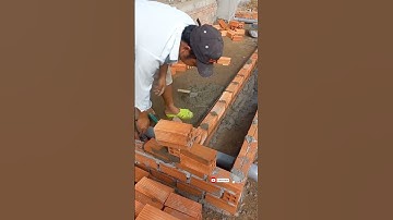 #shorts kỹ thuật xây tường 100 bằng dây nhanh chuẩn