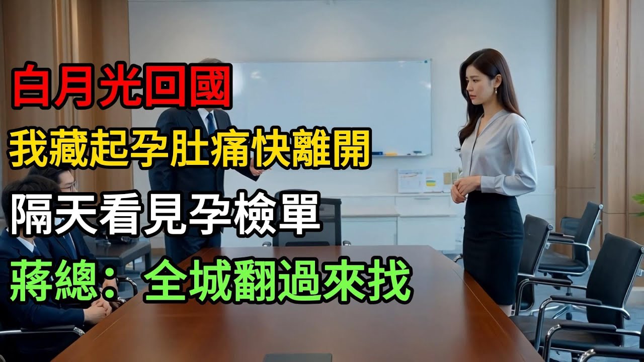 白月光回國，我藏起孕肚痛快離開，隔天看見孕檢單，蔣總：全城翻過來找#一口气看完 #故事分享 #故事頻道 #小说 #正能量 #情感 #movie #爱情
