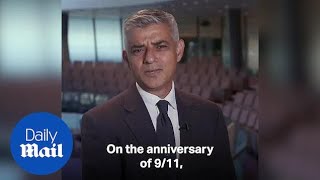 'Hate will never win': Sadiq Khan marks 20th anniversary of 9/11