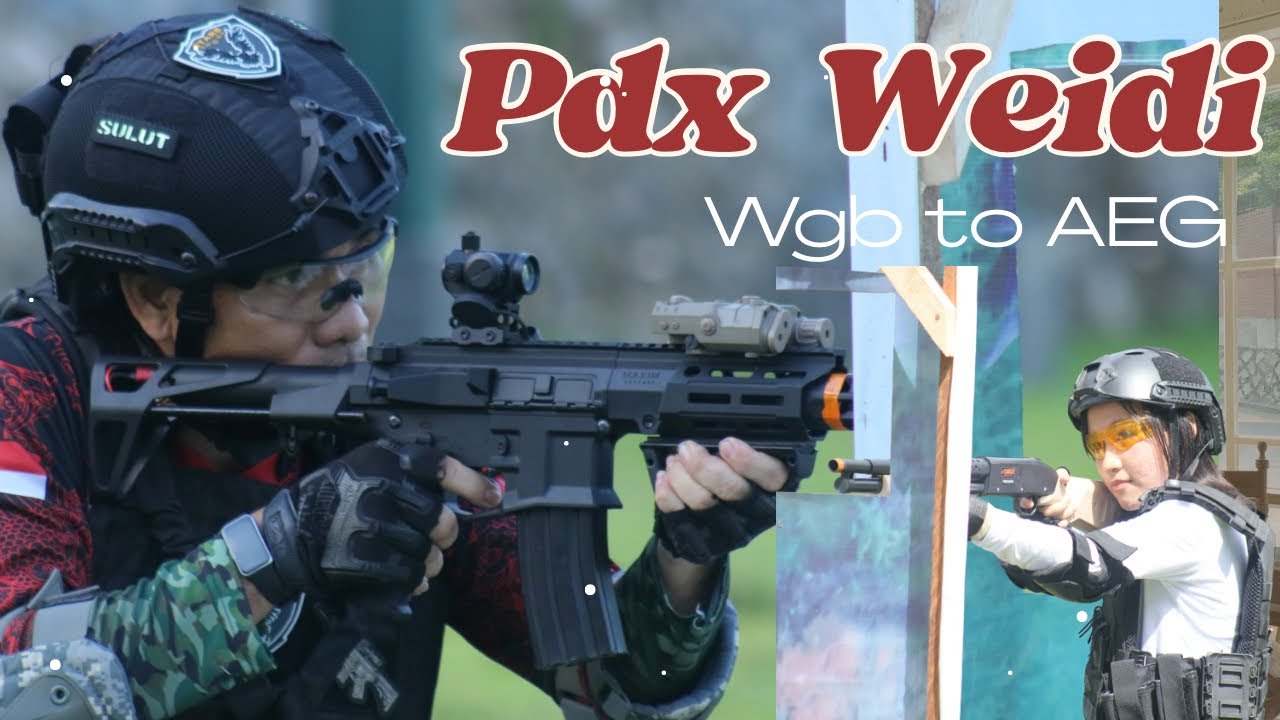 PDX Maxim CQB WGb Konversi Upgrade M4 AEG AIrSoFt Murah Best Seller