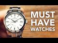 5 musthave watches every enthusiast loves but why