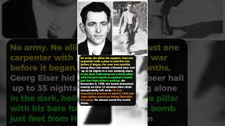 A Carpenter Alone Almost Ended WW2 — 13 Minutes Too Late