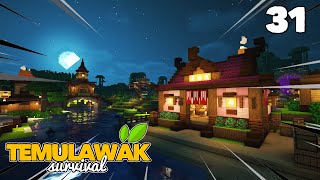 PROYEK RUMAH KEPALA DESA BAWAH TANAH - Temulawak Survival 31