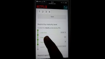How to use parental controls in Netflix iOS or iPhone app | Set the PIN for restricted content