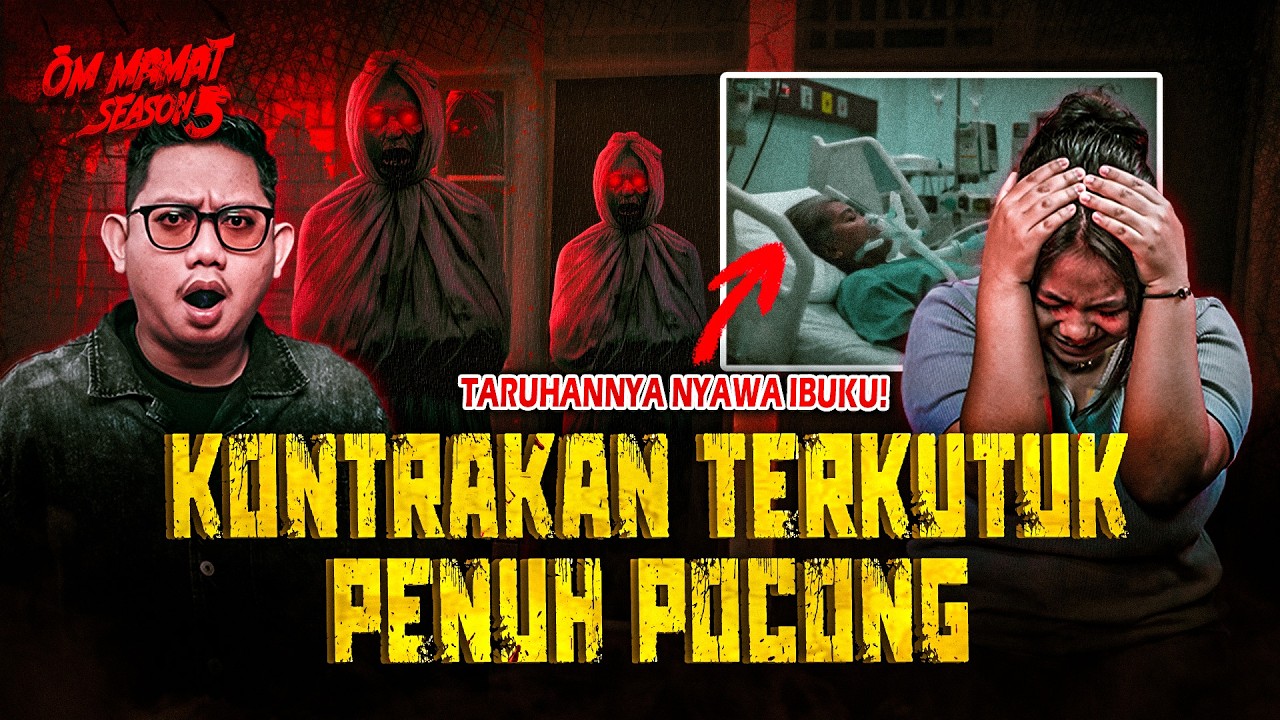 PERNAH ADA YANG MENINGGAL DISINI? KONTRAKAN TERKUTUK PENUH POCONG #OMMAMAT