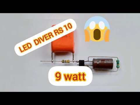 How To Make 9 Watt LED Panel Driver