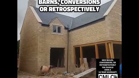 New build, Self build, Barns, Conversions Or retrospectively