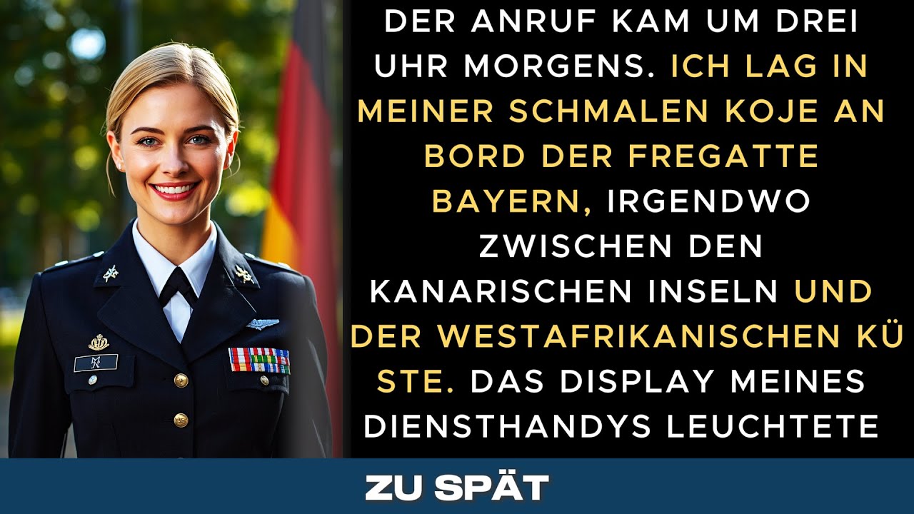 Mama starb, während ich auf See Leben rettete – dann fand ich ihren letzten Brief...