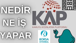 Kamuyu Aydınlatma Platformu Nedir | Ne İşe Yarar | Ne İçin Kullanılır #kap #borsa #borsaistanbul 👍🤑😁