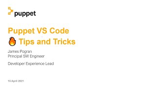 Puppet VS Code 🔥 Tips and tricks