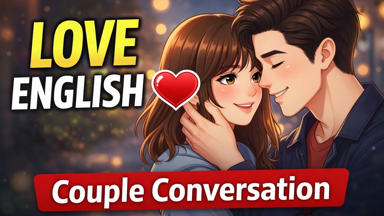 Romantic English Conversation for Couples | Dating Vocabulary Practice 