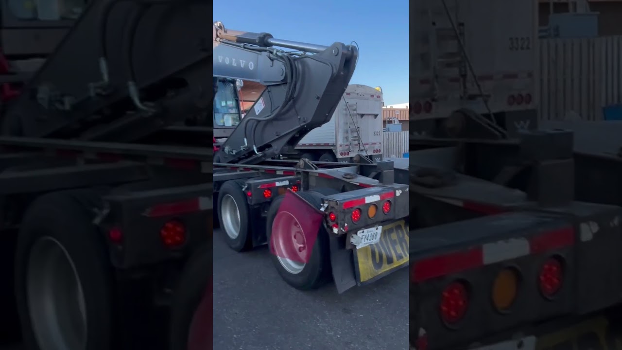 فولفو عملاقه ماشية عبر الولايات🚛🚜🚨🚚