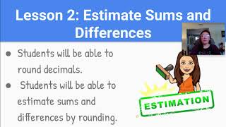 Estimating Sums and Differences (with Decimals)