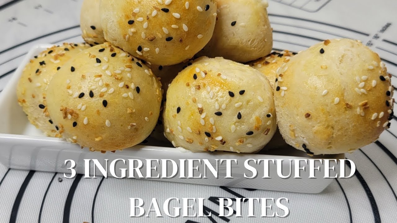 3 Ingredient Bagel Bites
