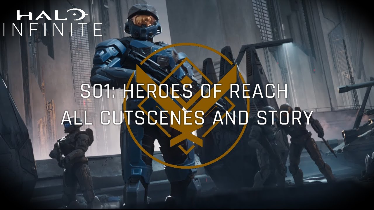 Halo Infinite Season 1: Heroes of Reach ALL CUTSCENES & GAMEPLAY | 