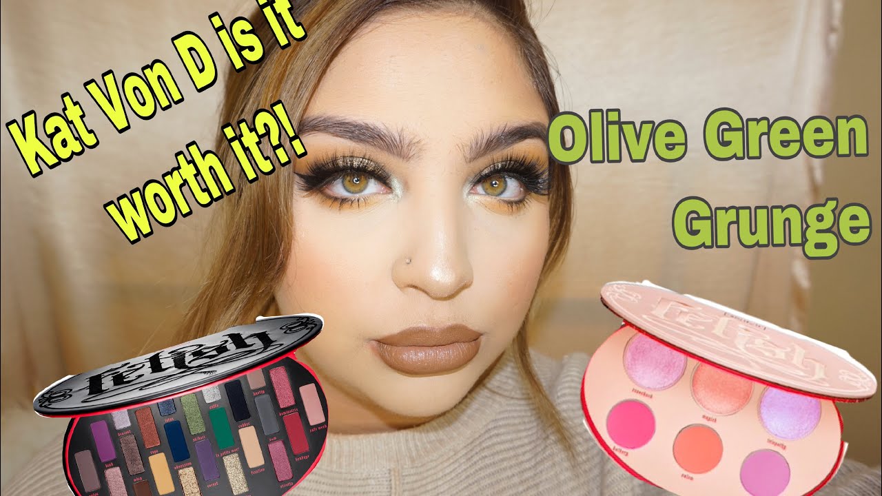 KAT VON D FETISH PALETTE TRY ON | IS IT WORTH THE $$