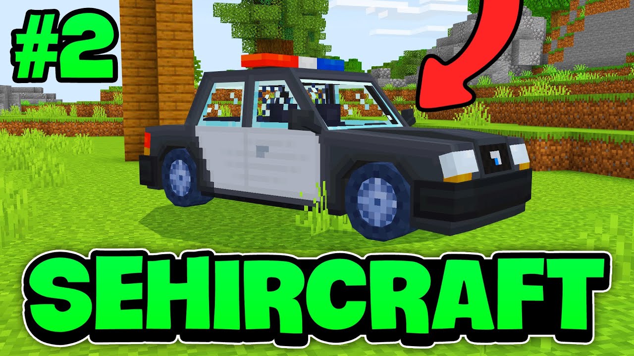 İLK POLİS ARABAMIZ! | Minecraft ŞehirCraft | #2