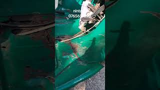 Bajaj three wheel front floor panel replacement, front face, rear body repairing part 1
