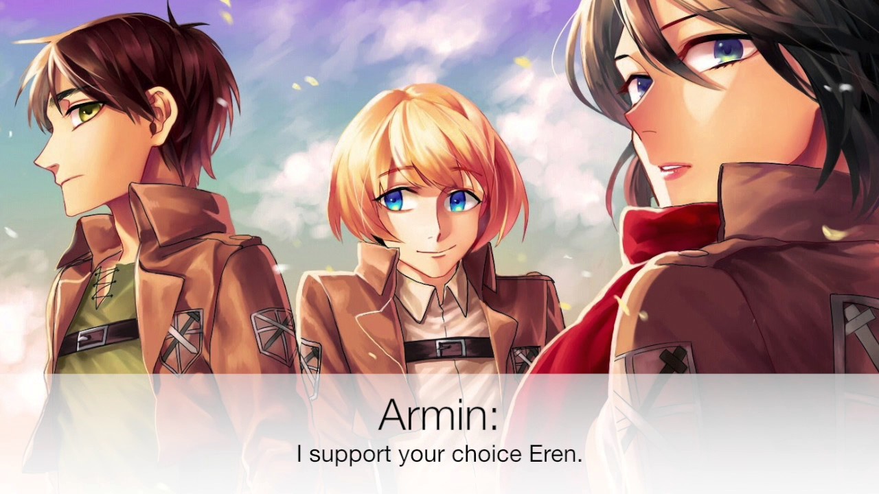 The Survey Corps visit the oacan (Ereri fanmade story)